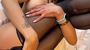 Big Tits Teen Anal Queen Rides Reverse Cowgirl with Squirt Rimjob