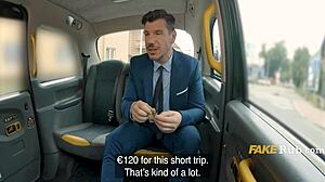 hot amateurs fuck hard for cash in public taxi cowgirl ride