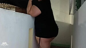 Hidden Camera Records Slutty Neighbor Whore's Hardcore Cheer-Up Fuck Part 1