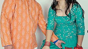 Deceptive British Housewife's Horny Daddy Roleplay Turns into Footjob Handjob Tease