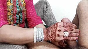 Muslim mistress, doesn't your cock throb hearing my dirty hindi talk during this handjob massage?!