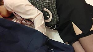 Amateur Japanese Ol Assistant Cunnilingus Orgasm Creampie Sex in Cosplay