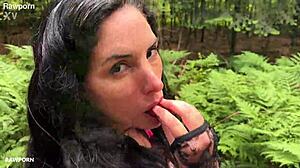 Linda Del Sol's Traviesa Caperucita Roja Fucked Hard By Monster Cock In Forest!