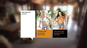 Milf teacher seduces teen in hardcore anal pov sex