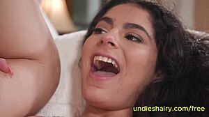 Busty Horny Teen's Hairy Pussy Pounded Rough by Charles Dera's Massive Cock