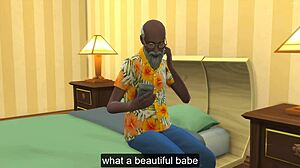 indian stepdaughter walks in on naked daddy and sucks his sad cock dry