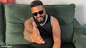 BIG ASS BRAZILIAN QUEEN ROCKS BATHTUB DIRTY TALK DOGGY WITH MONSTER COCK PART IV!