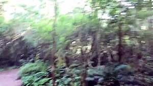 Risky Eden Garden Fuck Almost Gets Caught