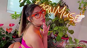 xxlayna marie pulls me into her crazy sex session