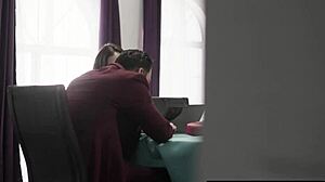 Sneaky Husband Fucks Busty Wife Rachael Cavalli After Mistress Bang