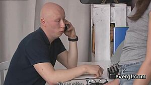 dirt poor guy lets naughty friend ride ex girlfriend for hard cash