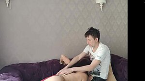 stepsom's big tits hairy pussy satisfies stepson's every sexual craving after achievements