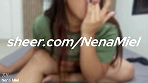 what if she plays solo doggy with that hard dildo craving more?