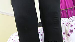 British nanny tigger spreads her old granny tits and cunny wide 😍🍑