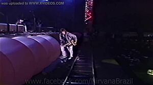 Kurt Cobain Spits on Globo Cameras at Hollywood Rock Festival 1993