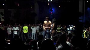 colombian latina rips clothes naked striptease nightclub phone vid