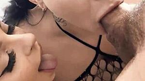 dude these phat ass brunettes are getting smashed so good by that thick cock!