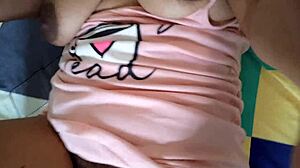 hidden cam catches perverted stepdaughter masturbating secretly in bedroom