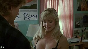 hope marie carlton teases in college lingerie scene