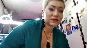 my mature cocksucker aimee deepthroats this monster cock like a pro