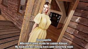 emmanuelle chats casting game before count dickcula cock interview