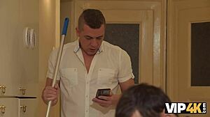 vip4k. doctor gropes my tits then fucks my needy pussy during the exam with husband watching