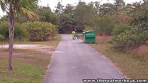 my hot ass cuban luna star sweats through hardcore workout sex pounding