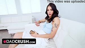 wait, is this his real stepdaughter getting bent over and fucked by daddy in thong?