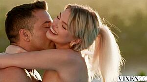 i seduce innocent ashby and her boyfriend into ffm creampie threesome fun