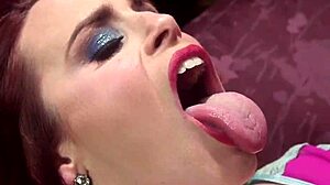 Blonde Whips Redhead's Bound Ass Hard