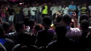 colombian latina rips clothes naked striptease nightclub phone vid