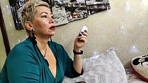 my mature cocksucker aimee deepthroats this monster cock like a pro