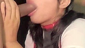 mexicana milf in schoolgirl lingerie gets fucked hard amateur pov bedroom creampie her huge natural tits bounce