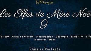 french dirty talk solo elves de mere noel 9 teases with erotic holiday vibes