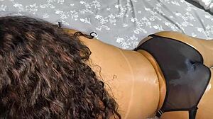 oiled stepmom ass makes me cum twice in a row so hot