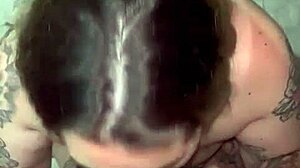 Cum Blasts Deep in Nose for All-Day Sniffing Sloppy Blowjob