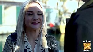 Nathalie Blonde Hints at Anal Indulgence