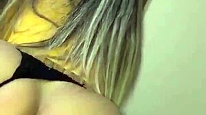 Latina ass fucked doggystyle thong aside hidden cam pov