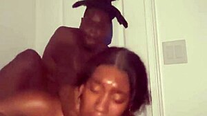 Slim Petite 18+ Enjoys Big Cock Doggystyle in Steamy Shower Cumshot