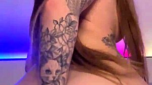 adrianna savu teases big tits & ass with dildo solo fingering play 🔥😈