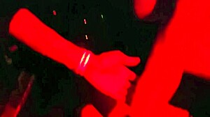 young wife experiments with endowed stranger at glory hole