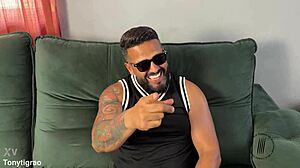 BIG ASS BRAZILIAN QUEEN ROCKS BATHTUB DIRTY TALK DOGGY WITH MONSTER COCK PART IV!