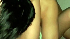 chubby asian housewife cuckold fat mature kitchen cum on shaved ass
