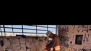 Daddy's thick cock owns outdoor anal with fetish slut