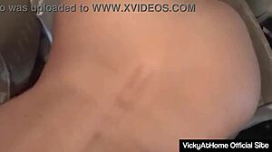 vicky vette blonde milf goddess slurps sloppy blowjob then pussy fucked deep with big tits bouncing