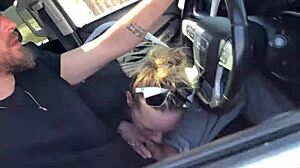 Heart-Racing Camping Thrill Road Head Outdoor Fuck Almost Caught Shower Bliss