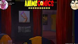 intense passion as joker bangs prostitute harley quinn in wild comic frenzy