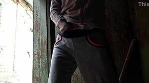 caught neighbor jerking now i spank and strap-on fuck her to orgasm