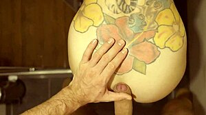 a beautiful brunette sneaks a subtle suck on huge cock in hotel