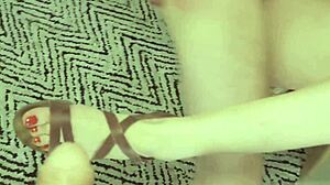 French Wife Boldly Cuckolds Fat Husband with Curvy Bull Doggystyle